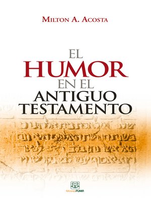 cover image of El humor en el Antiguo Testamento